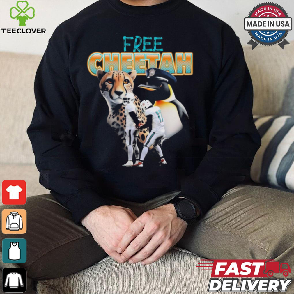 Official Tyreek Hill Free Tyreek Free Cheetah Miami Dolphins 2024 t shirt Official Tyreek Hill Free Tyreek Free Cheetah Miami Dolphins 2024 t shirt