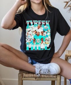 Official Tyreek Hill Miami Dolphins Retro T Shirt