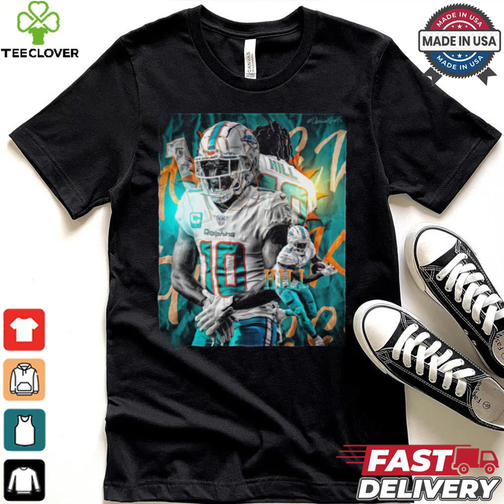 Official Tyreek Hill NFL Miami Dolphins Go Fins Poster Design 2024 t shirt Official Tyreek Hill NFL Miami Dolphins Go Fins Poster Design 2024 t shirt