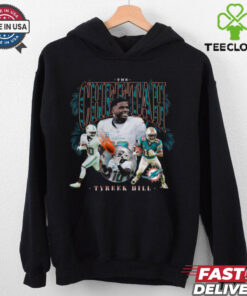 Official Tyreek Hill The Cheetah Miami Dolphins Notorious Player Graphic NFL t shirt