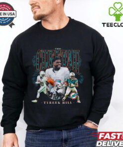 Official Tyreek Hill The Cheetah Miami Dolphins Notorious Player Graphic NFL t shirt