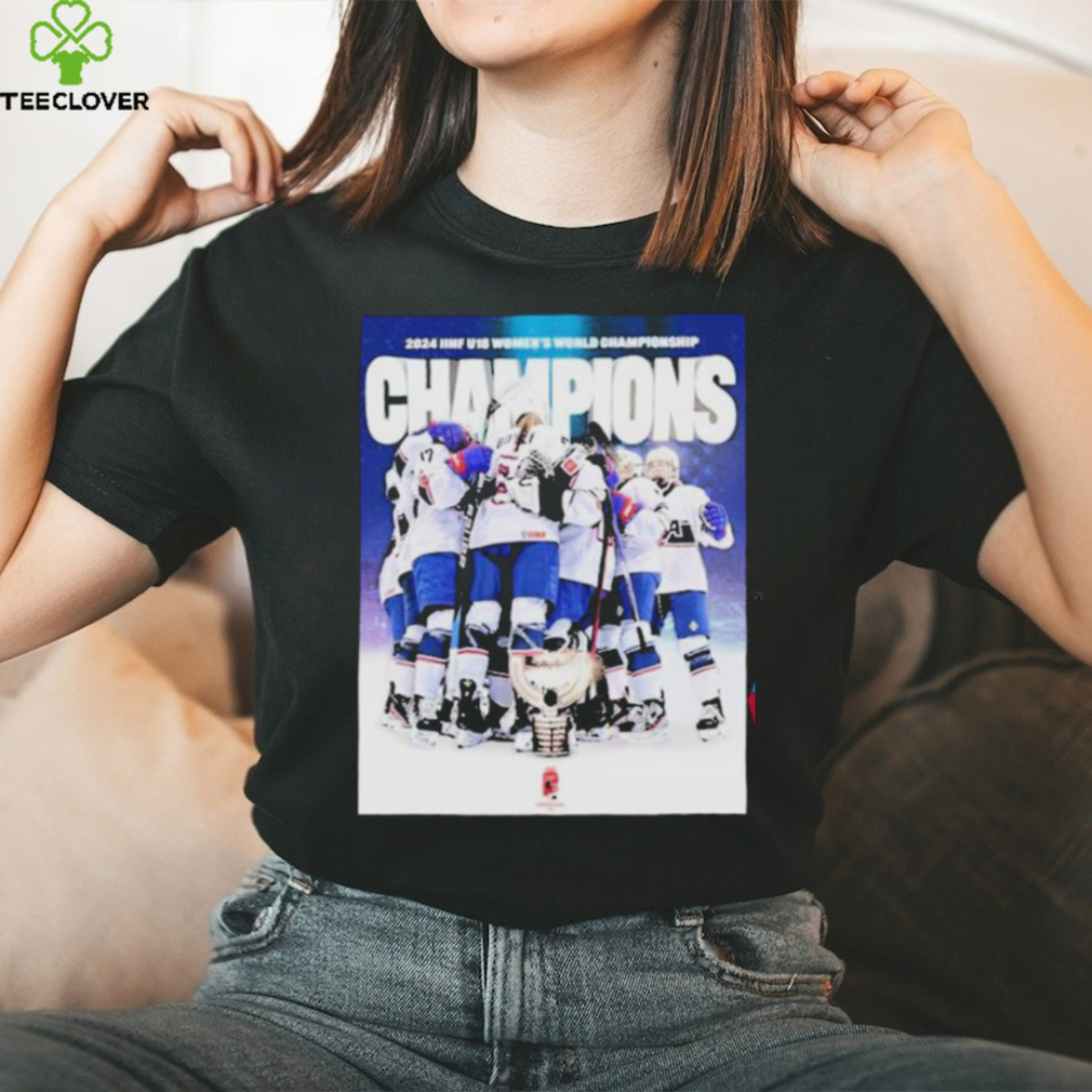 Official U18 usa women’s hockey team wins gold medal in 2024 iifh u18 women’s world championship shirt Official U18 usa women’s hockey team wins gold medal in 2024 iifh u18 women’s world championship shirt