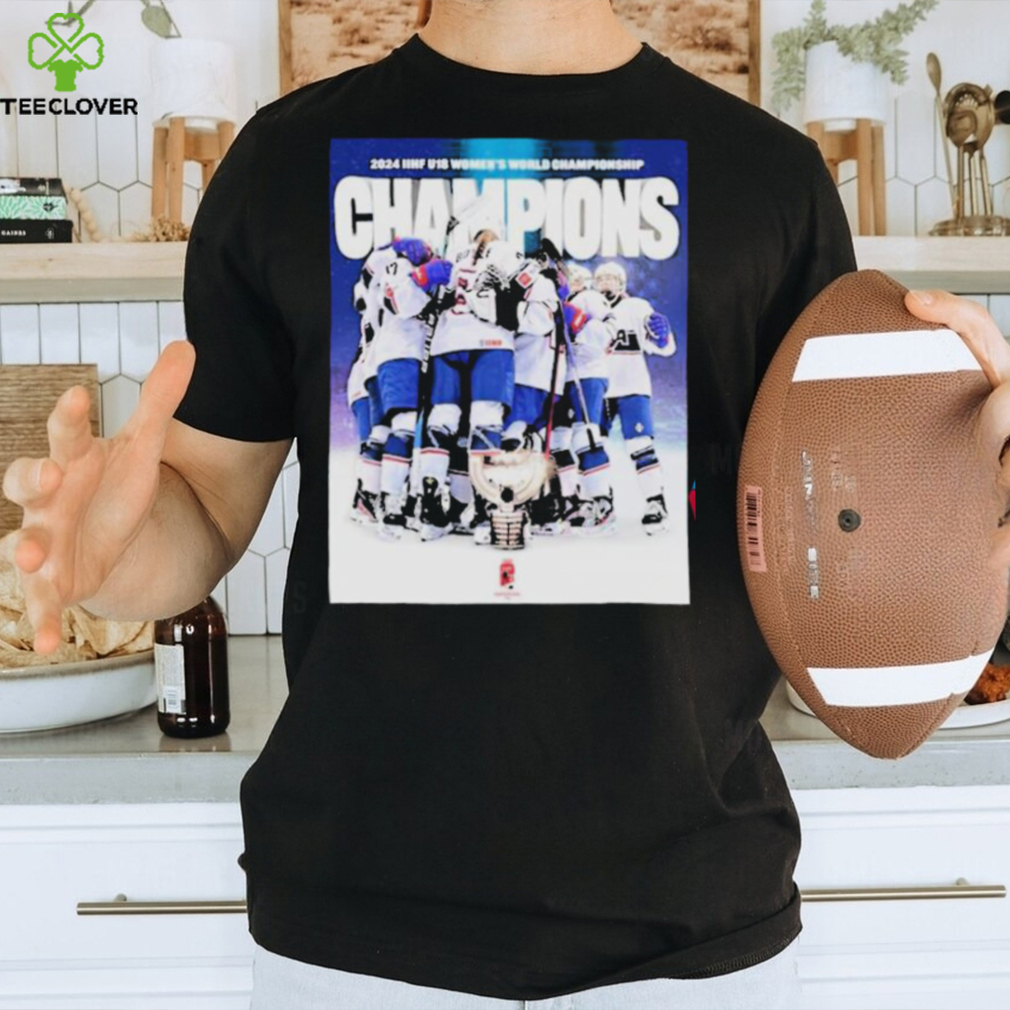 Official U18 usa women’s hockey team wins gold medal in 2024 iifh u18 women’s world championship shirt Official U18 usa women’s hockey team wins gold medal in 2024 iifh u18 women’s world championship shirt
