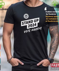 Official UAW Stand Up 2024 Vote Harris t shirt
