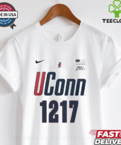 Official UConn Basketball Nike 1217 Big East Shirt