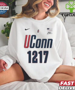 Official UConn Basketball Nike 1217 Big East Shirt