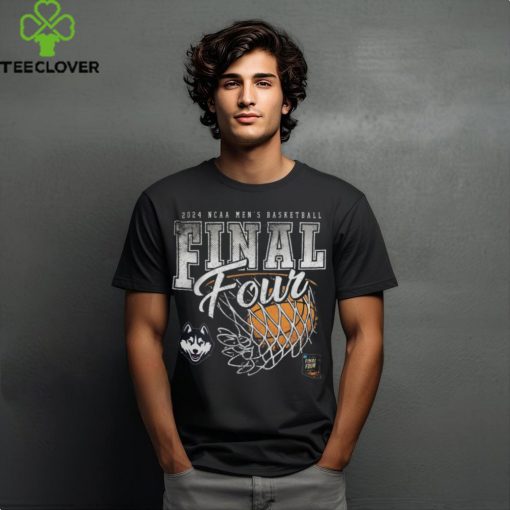 Official UConn Huskies 2024 NCAA Men’s Basketball Tournament March Madness Final Four T Shirt