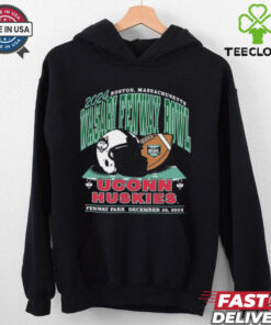 Official UConn Huskies Football 2024 Fenway Bowl Bound Fenway Park Dec 28 2024 T shirts