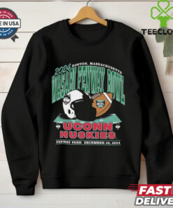 Official UConn Huskies Football 2024 Fenway Bowl Bound Fenway Park Dec 28 2024 T shirts