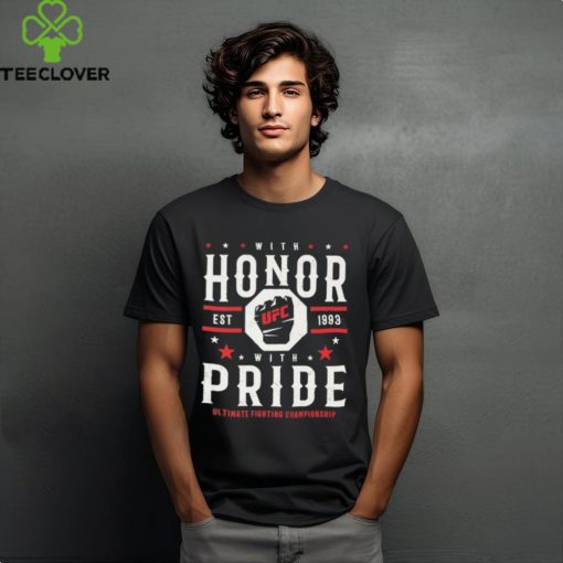 Official UFC With Honor With Pride 2024 T Shirt