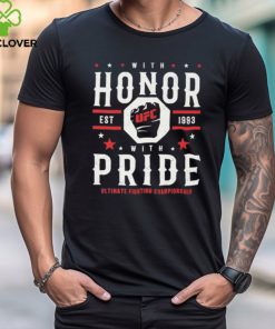 Official UFC With Honor With Pride 2024 T Shirt