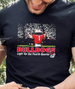 Official UGA Lights Hairy Dawg Shirt