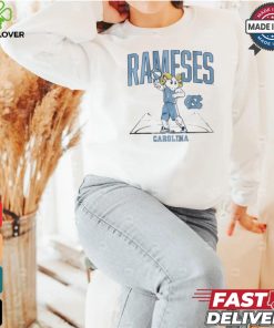 Official UNC Basketball Rameses Carolina Mascot Painting t shirt