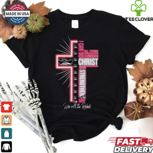 Official UNLV Rebels I Can Do All Things Through Christ 2025 T shirt