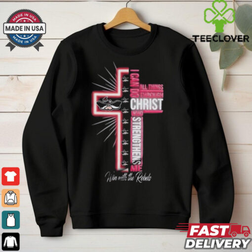 Official UNLV Rebels I Can Do All Things Through Christ 2025 T shirt