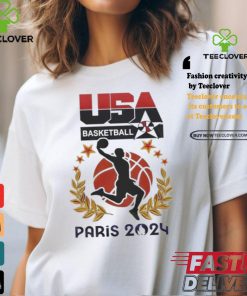 Official USA Basketball Olympic Paris 2024 Shirt
