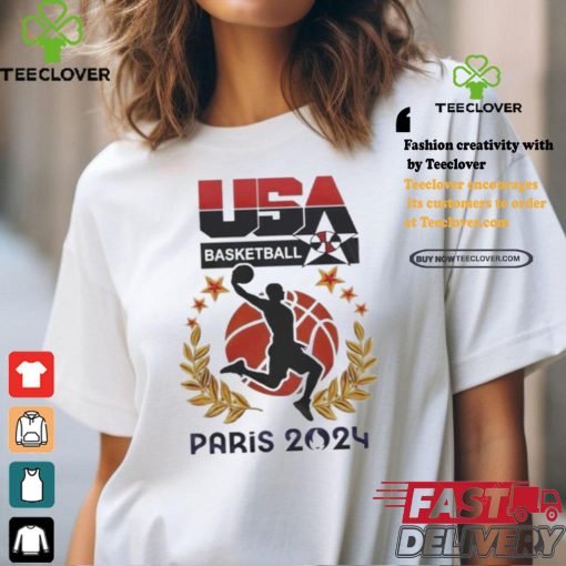Official USA Basketball Olympic Paris 2024 Shirt