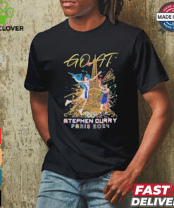 Official USA Basketball Player Stephen Curry The Goat Olympic Shirt