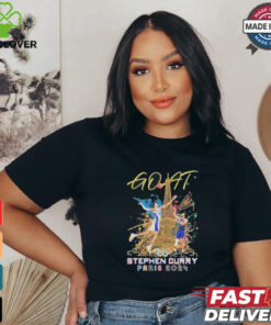 Official USA Basketball Player Stephen Curry The Goat Olympic Shirt