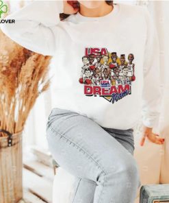 Official USA Dream Team 1992 Caricature Shirt