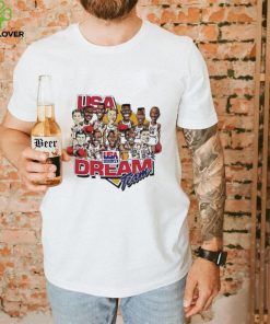 Official USA Dream Team 1992 Caricature Shirt