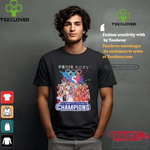 Official USA Olympic Games Champions Paris 2024 Shirt