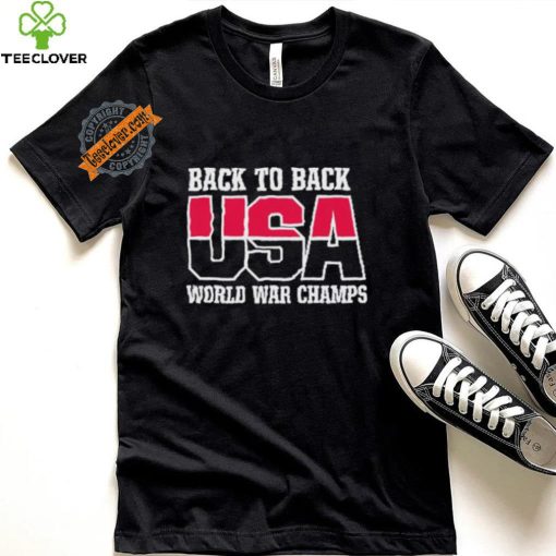 Official USA Team 2024 Back To Back World War Champs Shirt