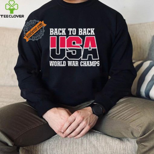 Official USA Team 2024 Back To Back World War Champs Shirt