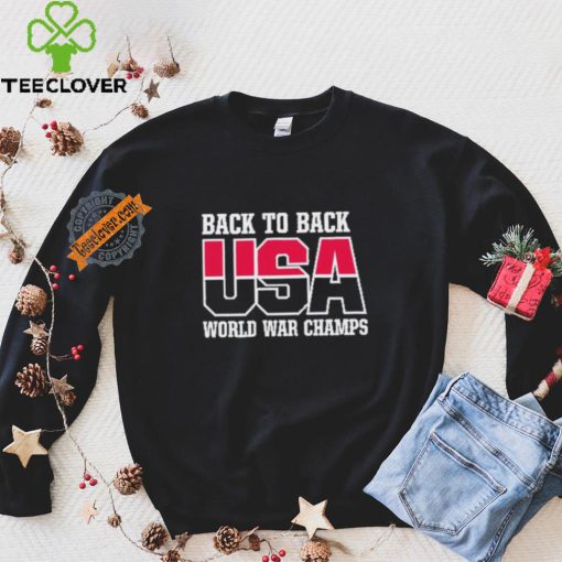 Official USA Team 2024 Back To Back World War Champs Shirt