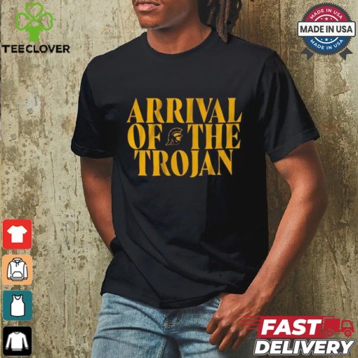 Official USC Football Arrival of the Trojan Tee Shirt