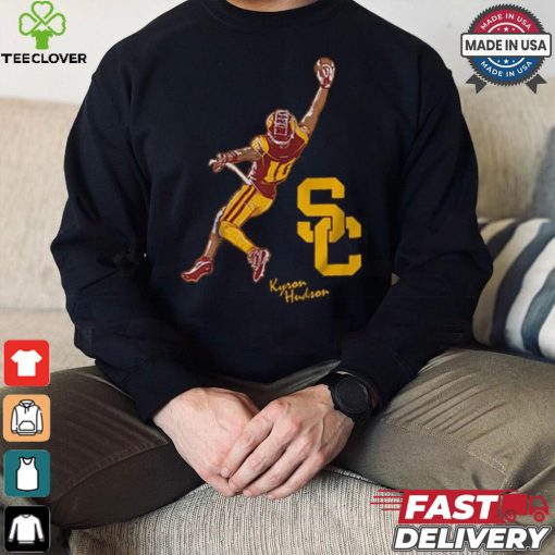 Official USC Football Kyron Hudson Catch Shirt