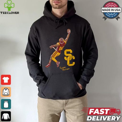Official USC Football Kyron Hudson Catch Shirt