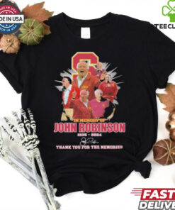 Official USC Trojans In Memory Of John Robinson 1935 2024 Thank You For The Memories Shirt 3 Official USC Trojans In Memory Of John Robinson 1935 2024 Thank You For The Memories Shirt