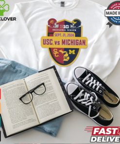 Official USC Trojans vs Michigan Wolverines Big 10 Inaugural Season September 21, 2024 Shirt
