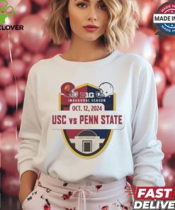 Official USC Trojans vs Penn State Nittany Lions Big 10 Inaugural Season October 12, 2024 Shirt