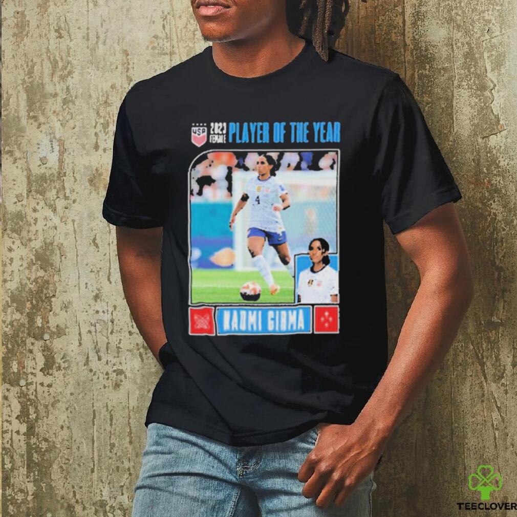 Official USWNT 2023 Girma Player Of The Year Black T shirt Official USWNT 2023 Girma Player Of The Year Black T shirt