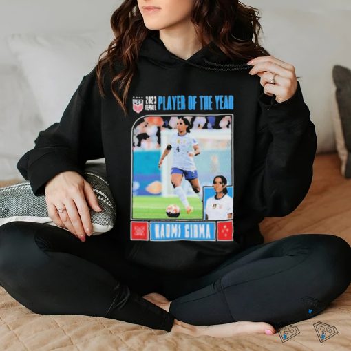 Official USWNT 2023 Girma Player Of The Year Black T shirt