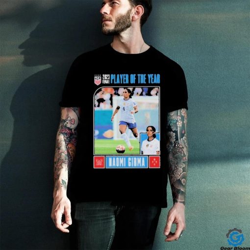 Official USWNT 2023 Girma Player Of The Year Black T shirt