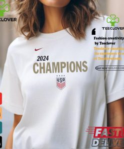 Official USWNT Nike 2024 Summer Olympics Gold Medal T Shirt