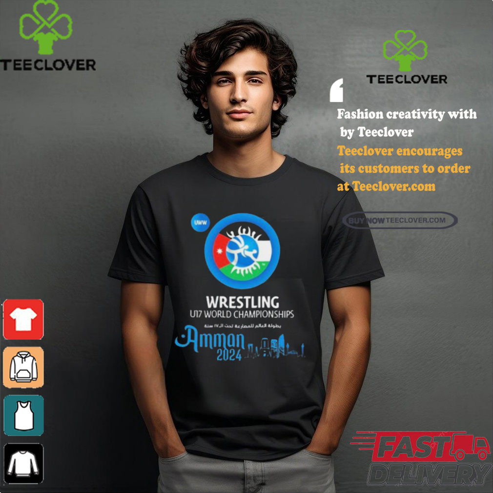 Official UWW U17 World Championships Amman 2024 Shirt Official UWW U17 World Championships Amman 2024 Shirt