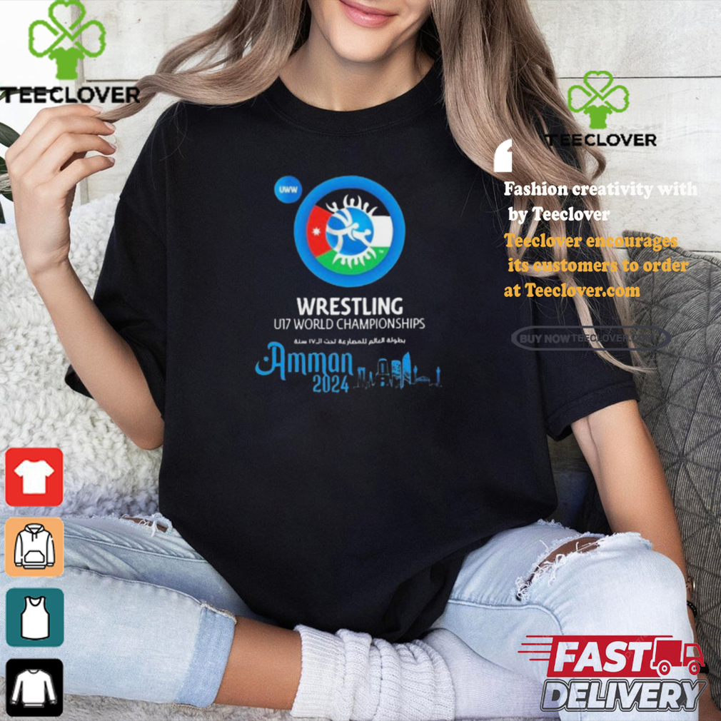 Official UWW U17 World Championships Amman 2024 Shirt Official UWW U17 World Championships Amman 2024 Shirt
