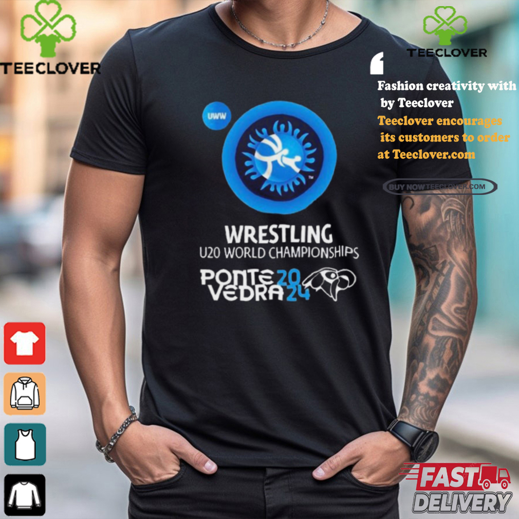 Official UWW U20 World Championships Ponte Vedra 2024 Shirt Official UWW U20 World Championships Ponte Vedra 2024 Shirt