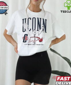 Official Uconn Basketball Geno Auriemma 1217 Wins And Counting All Time shirt