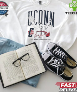 Official Uconn Basketball Geno Auriemma 1217 Wins And Counting All Time shirt