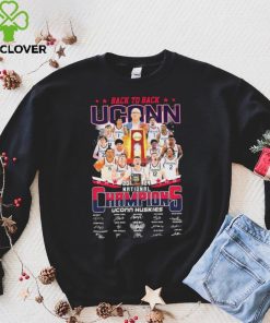 Official Uconn Huskies 2024 Back To Back NCAA Men’s Basketball National Champions signatures hoodie, sweater, longsleeve, shirt v-neck, t-shirt