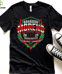 Official Ufc Brandon Moreno Undisputed Crest 2023 shirt