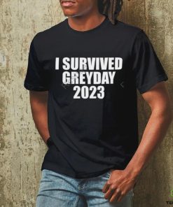 Official $Uicideboy$ Ruby Da Cherry Wearing I Survived Greyday 2023 T Shirt