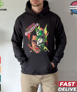 Official Ultimo Guerrero Split Mask MLW t shirt
