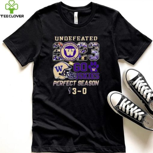 Official Undefeated 2023 Perfect Season 13 0 Go Huskies Washington Football Shirt