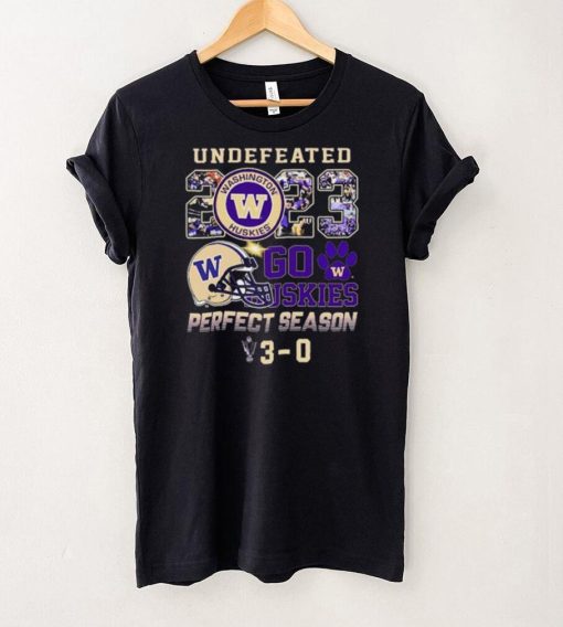 Official Undefeated 2023 Perfect Season 13 0 Go Huskies Washington Football Shirt